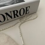 Collier en argent 925 avec perles d'eau douce - À montrer