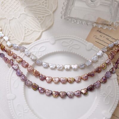 10mm Miniature Butterfly Irregular Natural Freshwater Pearl