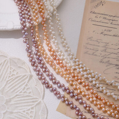 5mm Natural Colored Freshwater Pearls