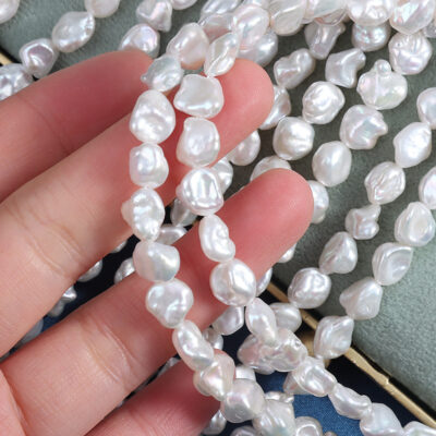 7-8mm Baroque Irregular Natural Freshwater Pearls