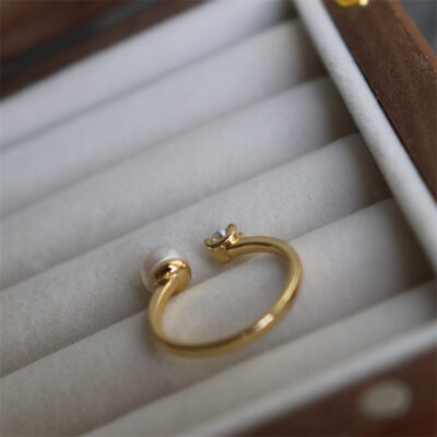 CZ-Zirconia-Freshwater-Pearl-Open-Adjustable-Ring-Over-Show