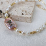 Pulsera Edison-Baroque-Perlas-de-Agua-dulce-Girasol-Detalles