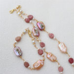 Gold-Wire-Wrapped-Baroque-Freshwater-Pearl-Bracelet