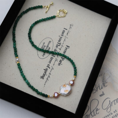 Handmade-Gold-Foil-Freshwater-Pearl-Jade-Necklace