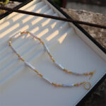 Lapis-Baroque-Freshwater-Pearl-Silver-Bar-Necklace-Details