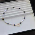 Lapis-Baroque-Freshwater-Pearl-Silver-Bar-Necklace-Display