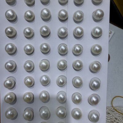 Paires de perles de culture d'eau douce de 12 à 12,5 mm