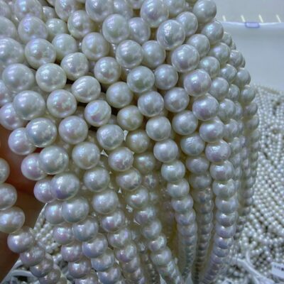 9–10mm High-quality  Round Edison Pearls