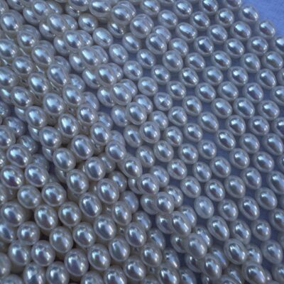 5–6mm Warm-White Freshwater Pearls