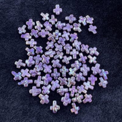 10×13mm Purple Cross Freshwater Pearl