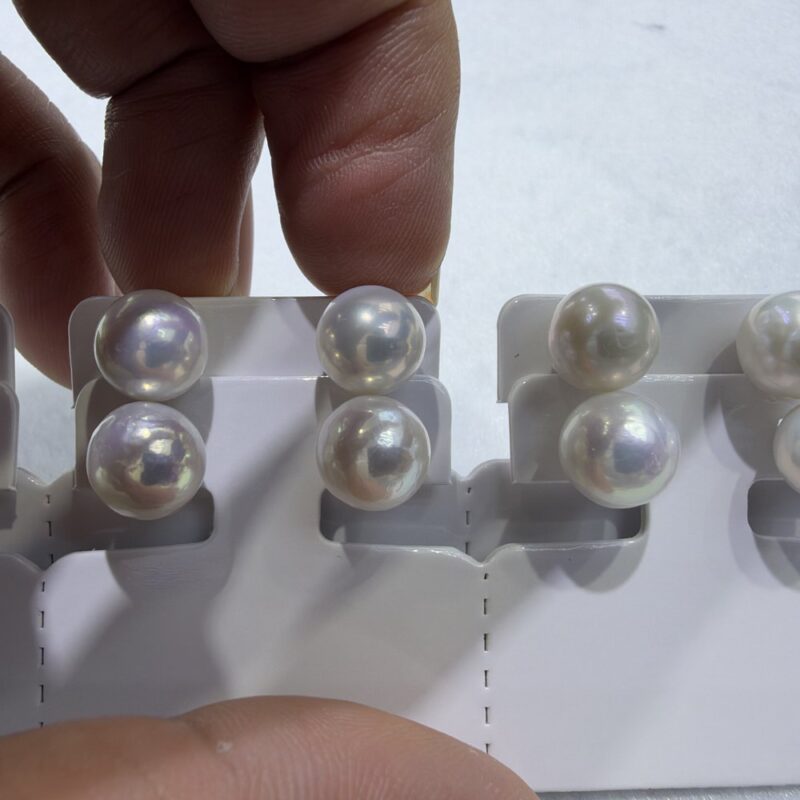 9-10mm-S925-Silver-Round-Pearl-Stud-Earrings-Details