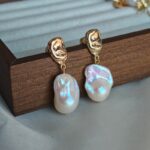 Baroque-Freshwater-Pearl-French-Style-Convertible-Earrings-Details