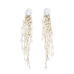 Handmade-Freshwater-Pearl-Long-Tassel-Drop-Earrings-Deetails-Display