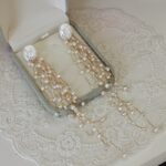 Handmade-Freshwater-Pearl-Long-Tassel-Drop-Earrings-Over-Details