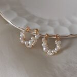Handmade-Natural-Freshwater-Pearl-Stud-Earrings-Gold-Plated-Details