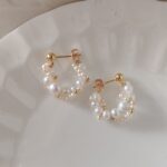Handmade-Natural-Freshwater-Pearl-Stud-Earrings-Gold-Plated-Details-Show