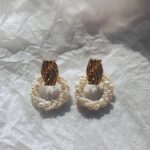 Handmade-Wrapped-Freshwater-Pearl-Hoop-Stud-Earrings-Details