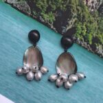 Natural-Freshwater-Pearl-Ebony-Wood-Drop-Earrings-Details