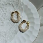 Natural-Freshwater-Pearl-Handmade-French-Style-Post-Earrings-Over-Details
