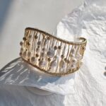 Natural-Freshwater-Pearl-Handmade-Gold-Cuff-Bracelet