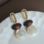 Original-Natural-Shell-Handmade-Wood-Teardrop-Pearl-Earrings-Details-Show