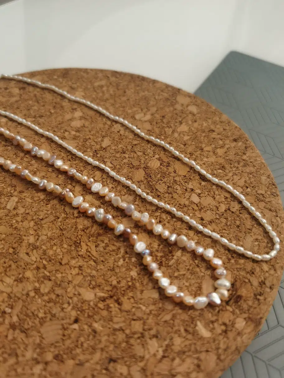 3mm Strong Luster Rice Natural Freshwater Pearls photo review