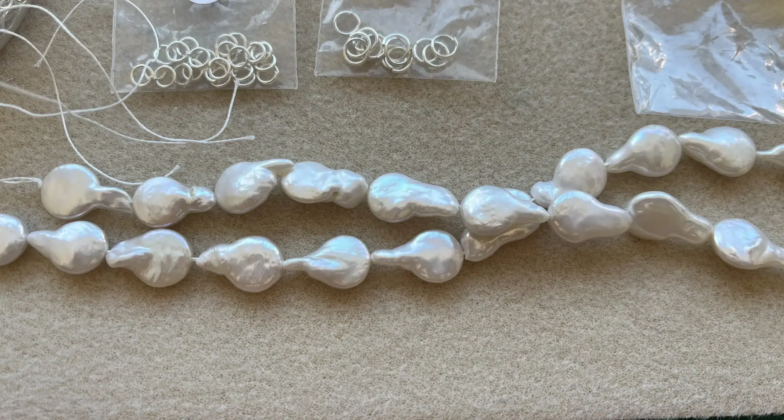 11-12mm Baroque Teardrop Freshwater Pearls for DIY Jewelry photo review