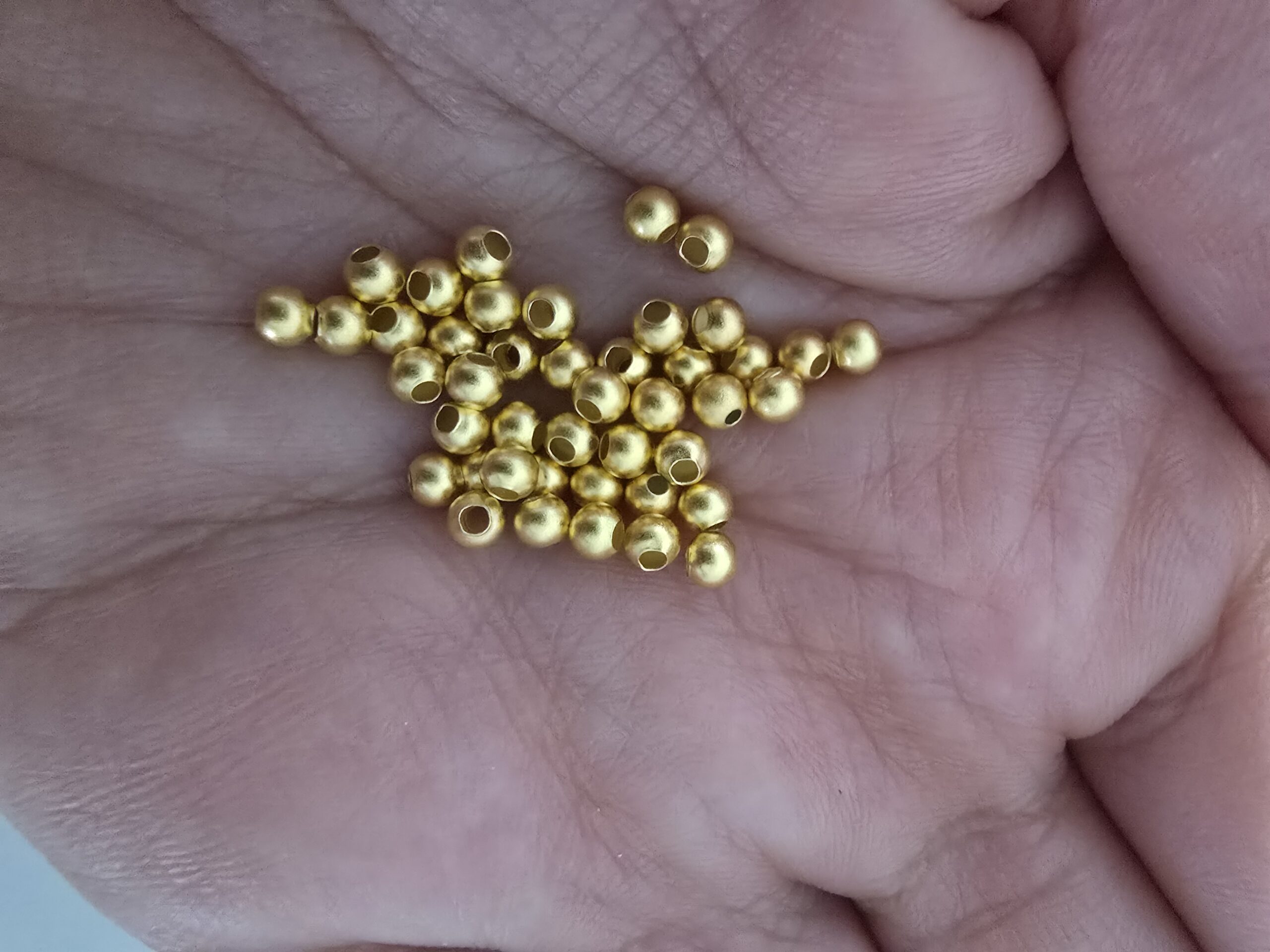 S925 Sterling Silver Gold-Plated Beads photo review