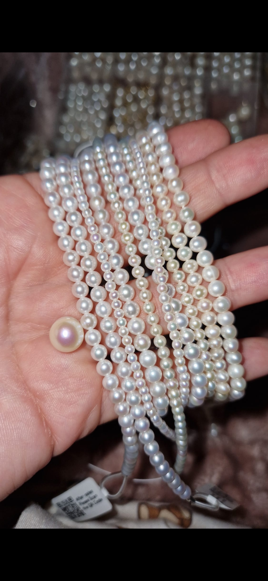 2.5-3mm Round Mini Natural Freshwater Pearls photo review