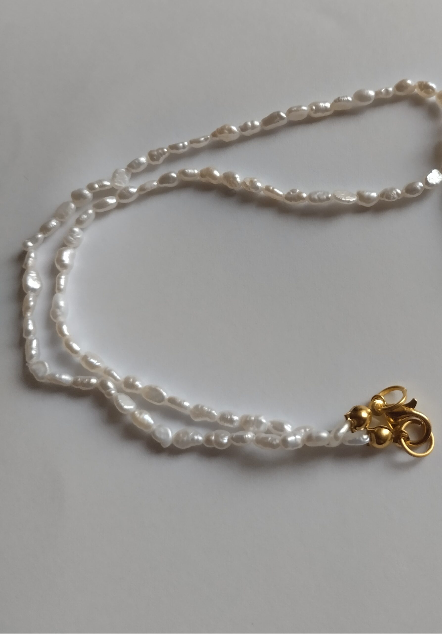 3-4mm High Gloss Mini Flat Back Natural Freshwater Pearls photo review