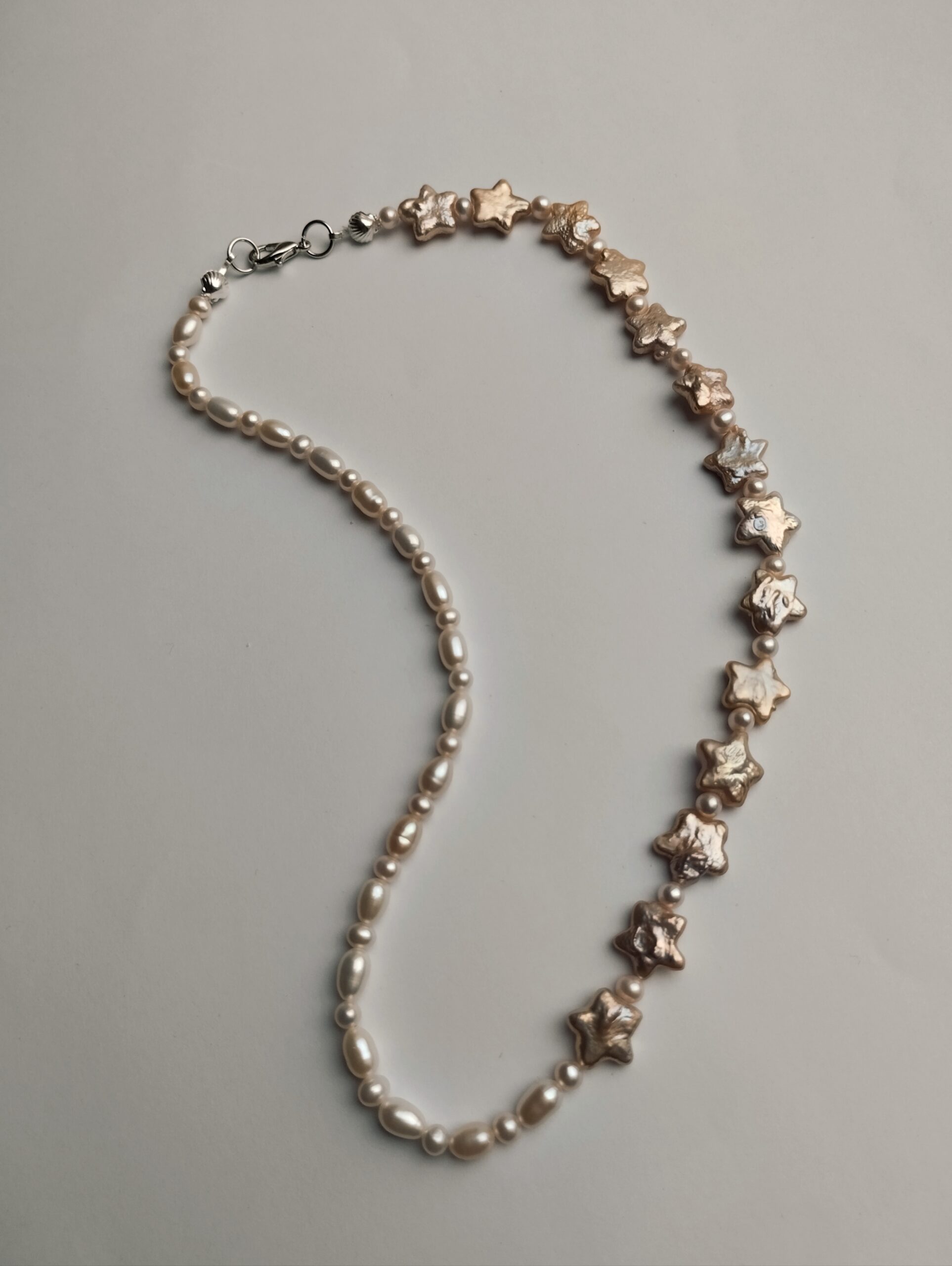 13-15mm Gold High Luster Baroque 5-Point Star Loose Beads photo review