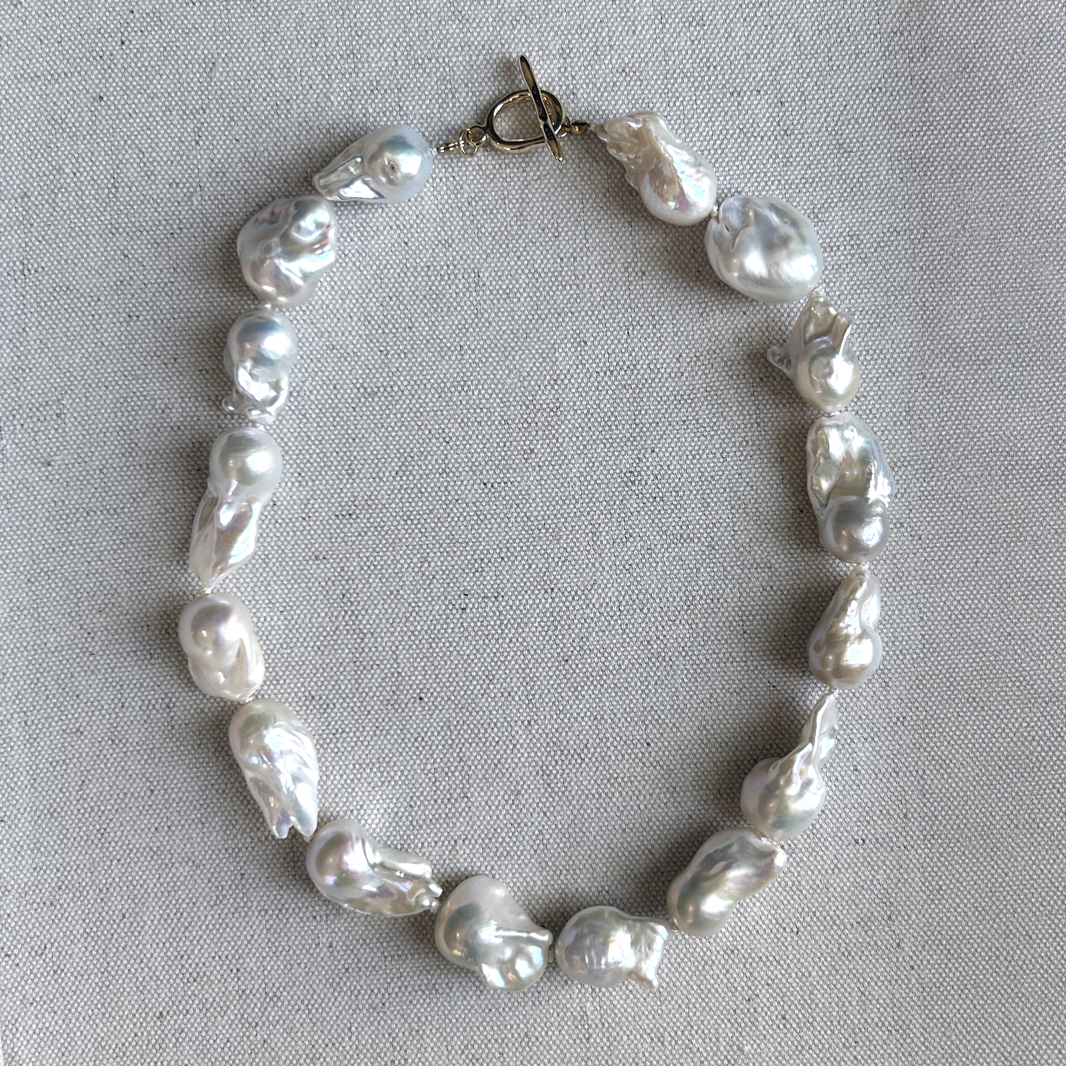 12-22mm Natural Baroque Mermaid DIY Freshwater Pearl Strand photo review