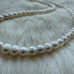4-5mm White Aurora Spiral Oval Freshwater Pearls photo review